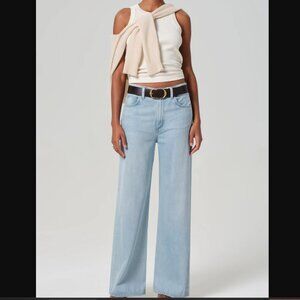 Citizens of Humanity Paloma Baggy Jeans in Alemayde Wide Leg Size 27 NEW NWT